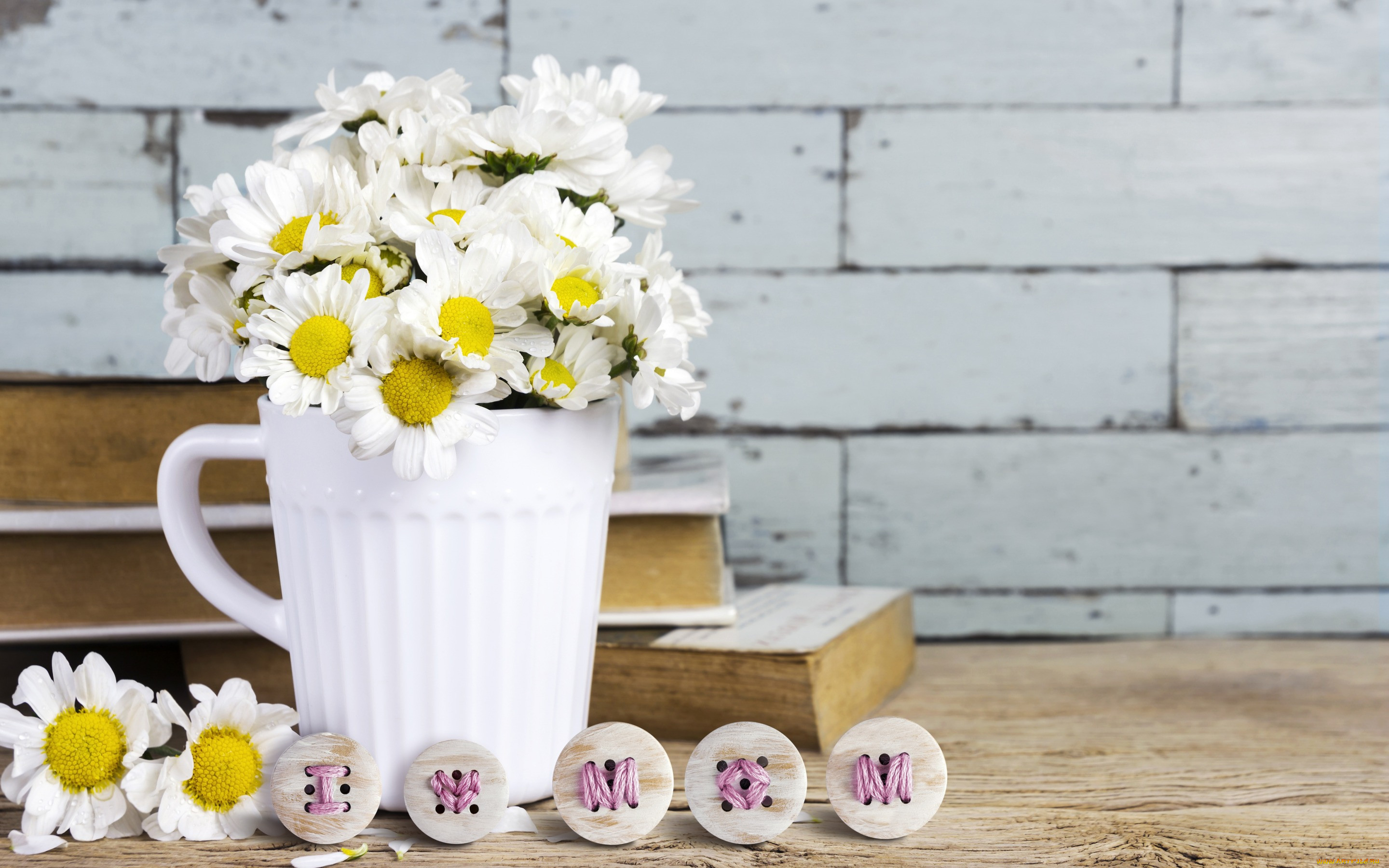 , , romantic, , camomile, flowers, mug